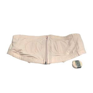 Simple Wishes Womens XS - L Pink Adjustable Nursing Bra Versatile OPtional Strap